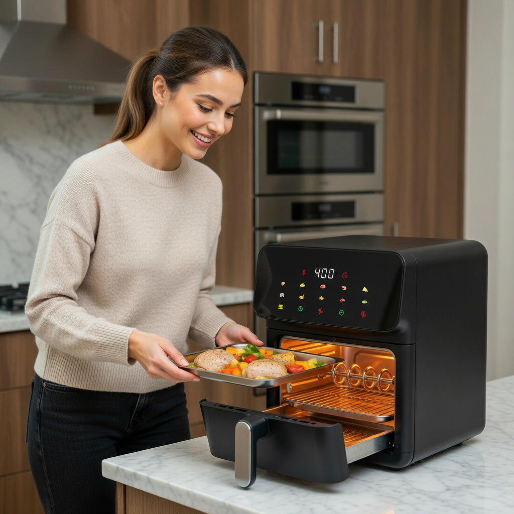 12-Quart Air Fryer Oven with Convection Cooking